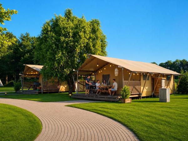 Glamping Heidekamp, Réserver Camping Versmold Rhénanie du Nord - Westphalie