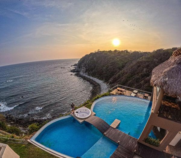 Pacific King Hotel, Buchen Sie Hotel Cuatunalco Oaxaca