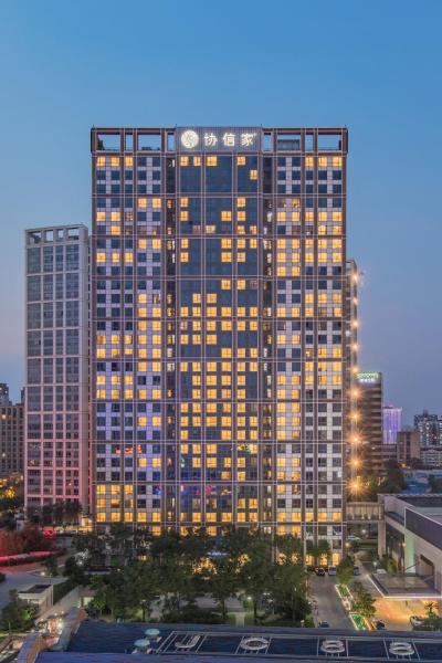 Sincere Residence Changfeng - Changfeng Ecological Business District, Buchen Sie Aparthotel Hotels in Region Shanghai mit Parkplatz, Parkplätze