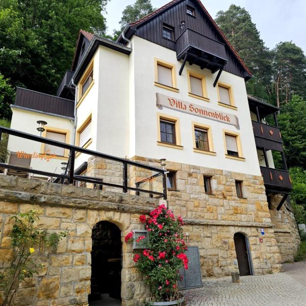 Villa Sonnenblick, Réserver Appartement Kurort Rathen Suisse saxonne
