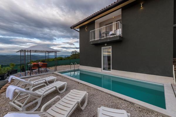 Villa Art House with Pool, Reserva ahora Villa Hoteles en Istria central con piscina, Piscina