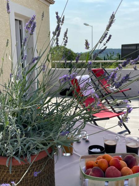 Val des Bruyères - gîte 15mn Pézenas avec terrasse et cour close - Parking privatif securisé - wifi FTTH gratuit, Buchen Sie Ferienhaus Pézenas Hérault