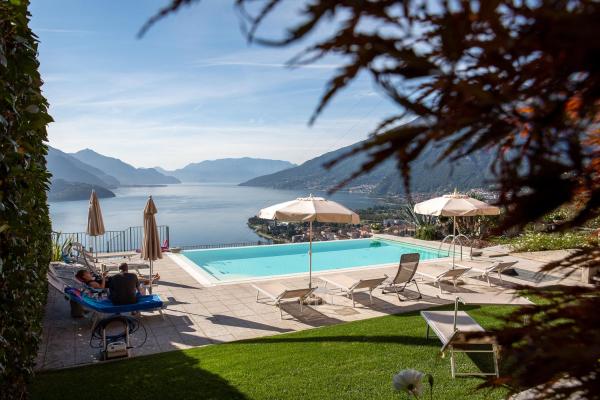 Residence CaFelicita, Buchen Sie Ferienwohnung Hotels mit Pool in Comer See, Schwimmbad