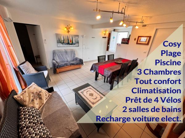 Les Amareyeurs - Ile dOléron - Maison classée 3 étoiles avec piscine - Clim - Vélos, Reserva ahora Casa o chalet Hoteles en Aquitania con aparcamiento, Aparcamiento