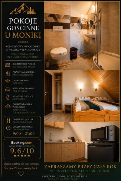 Pokoje Gościnne U Moniki, Buchen Sie Privatzimmer Zakopane 