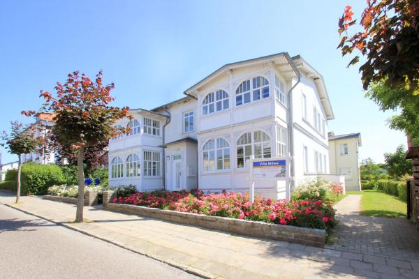 ruhige Lage, Veranda, gratis Nutzung vom AHOI Erlebnisbad - Villa Möwe FeWo 01, Réserver Appartement Hôtels à Rügen avec piscine, Piscine