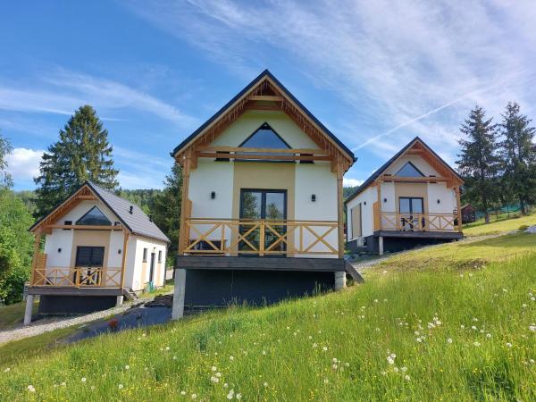 Chatki wisla houses, Réserver Maison de vacances Hôtels avec piscine à Wisła, Piscine