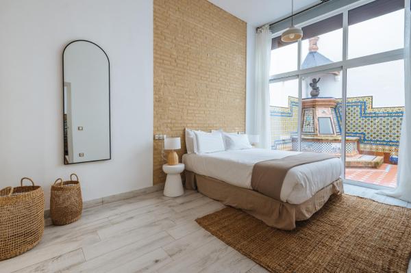 Apartamentos "El Escondite de Triana", Buchen Sie Aparthotel Triana Sevilla, nahe Edificio Expo