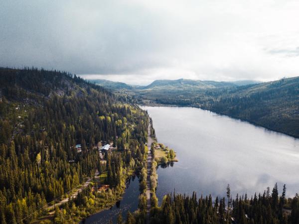 Chute Lake Lodge, Réserver Tente Hôtels à Colombie-Britannique avec parking, Parking