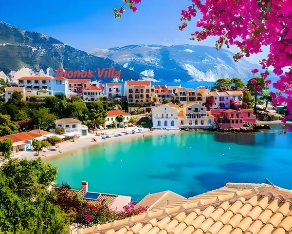Dionos Villa, Book Villa Asos Kefalonia