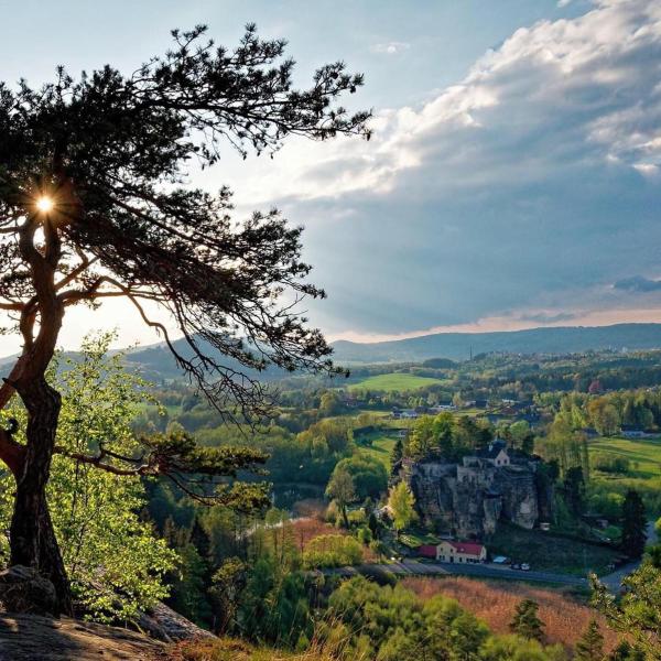 Chata pod hradem, Book Guesthouse Sloup v Čechách Liberec Region