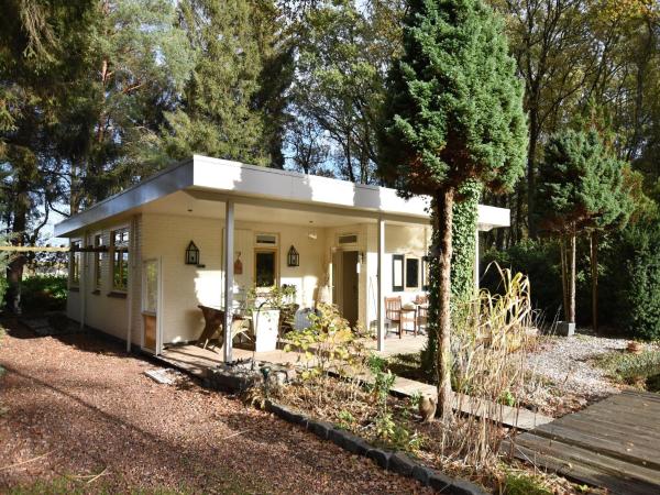 A detached bungalow with outdoor fireplace covered terrace and pond in a forest plot, Prenota Casa vacanze Hotel a Drenthe con parcheggio, Parcheggio