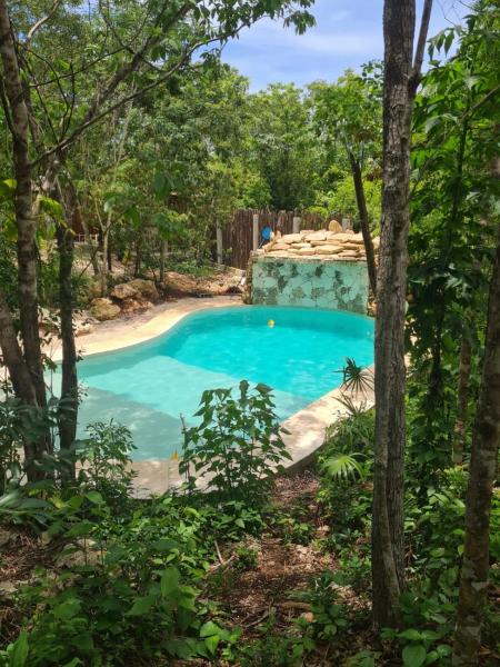 Aldea Yuyu, Prenota Bed & breakfast Hotel con piscina a Tulum, Piscina
