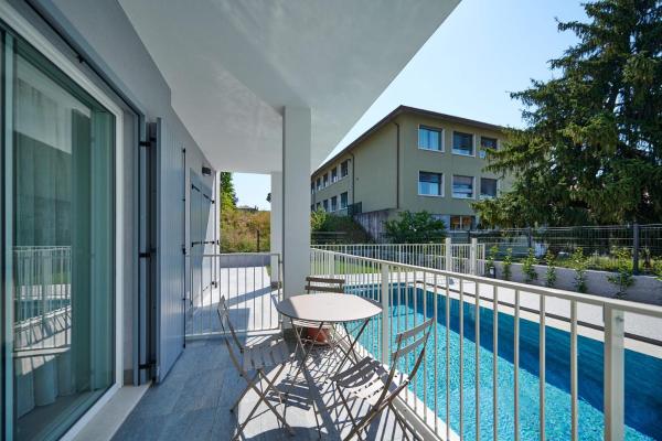 ApartmentsGarda - Residenza Monte Baldo - Garda, Prenota Appartamento Hotel a Veneto con piscina, Piscina