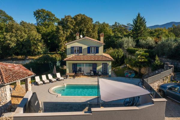 Villa Nora in Kršan - Haus für 4 Personen, Reserva ahora Villa Hoteles en Istria central con piscina, Piscina