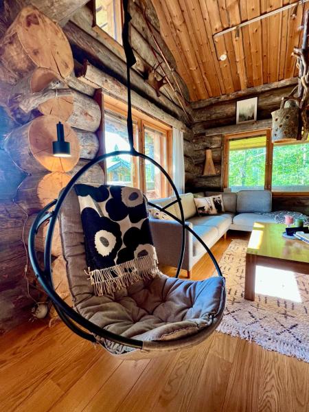Ruka View at the Slopes Ski in, Family & Bike Park, National Park, hike trails - Lapland Villas, Réserver Chalet Hôtels à North Ostrobothnia avec parking, Parking