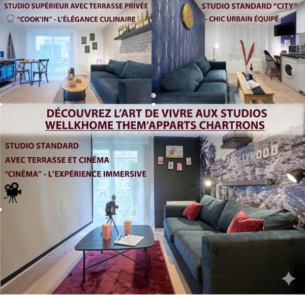 THEMAPPART CHARTRONS, Reserva ahora Apartamento Hoteles en Aquitania con desayuno, Desayunos
