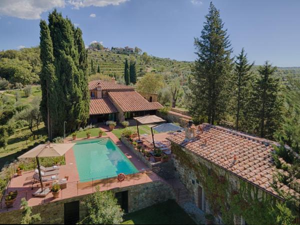 Villa La Casina, Buchen Sie Villa Hotels in Chianti mit Pool, Schwimmbad