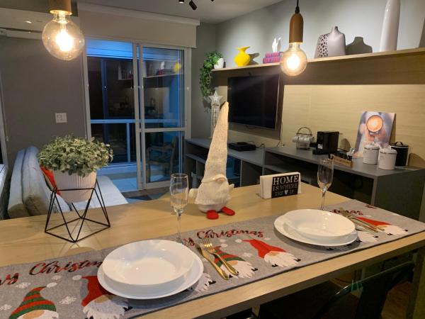 Modernidade e conforto para sua hospedagem, Book Apartment Mooca Sao Paulo, near Conde Rodolfo Crespi Stadium