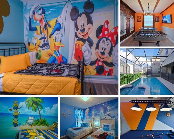 Amazing 6BR Villa @ Storey Lake Resort Near Disney, Prenota Villa Hotel SPA a Florida, SPA