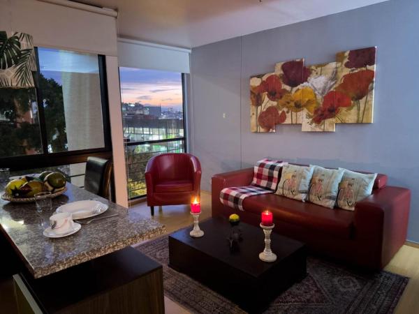 Modern Studio Apartment in Chapinero, Bogotá, Prenota Appartamento Chapinero Bogotá