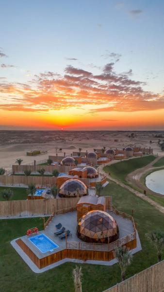 Al Marmoom Dome Luxury Desert Experiential Stay, Book Tent Dubai Dubai Emirate