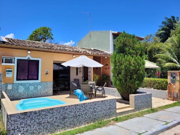 Casa 4 quartos, com piscina no Condominio Sol Marina Jacuipe com acesso a praia e ao rio de Jacuipe, Reserva ahora Casa o chalet Hoteles en Noreste de Brasil con aparcamiento, Aparcamiento