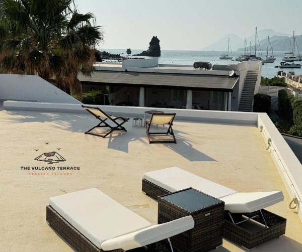 The Vulcano Terrace, Buchen Sie Ferienhaus Vulcano Liparische Inseln