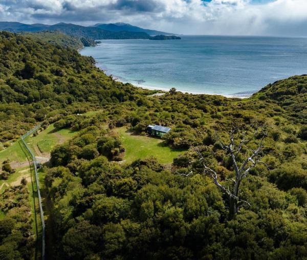 Hananui PurePod, Buchen Sie Ferienhaus Stewart Island Südinsel Neuseelands