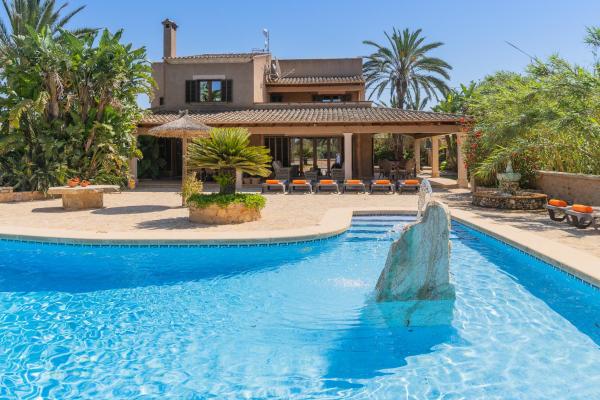 Finca Jardi, Reserva ahora Casa o chalet Hoteles con piscina en Mallorca, Piscina