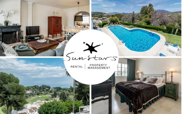 Fantastic 3 bedroom Townhouse in Aloha Pueblo Close to the Golf Course and has Amazing Mountain Views, Prenota Casa vacanze Hotel a Costa del Sol con piscina, Piscina