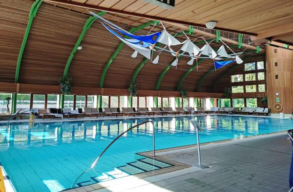 Spa Residence Carbona EmDoNa Luxury Apartment, Buchen Sie Ferienwohnung Hotels mit Pool in Western Transdanubia, Schwimmbad
