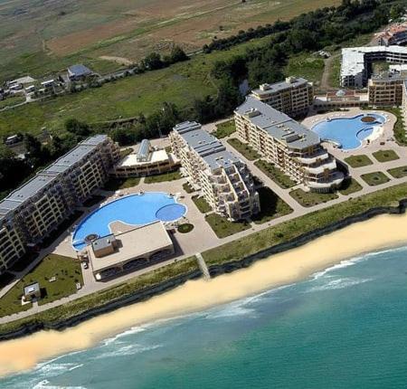 Midia Grand Resort, Terrassen Paradies Apartment, Buchen Sie Ferienwohnung Hotels mit Pool in Oblast Burgas, Schwimmbad