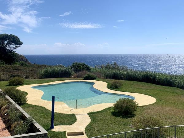 Incanto sul mare con enorme terrazza e piscina, Buchen Sie Ferienhaus Hotels mit Pool in Cervo, Schwimmbad