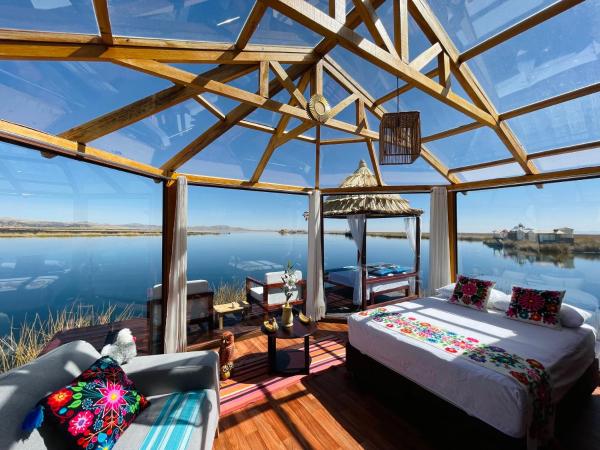 Titicaca Ecolodge Perú, Buchen Sie Lodge Uros Puno