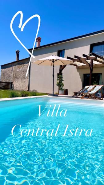 Boutique house Istria with pool and fireplace, Reserva ahora Villa Sveti Petar u Šumi Istria central