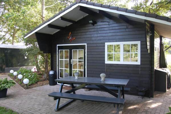 Blokhut De Vlinder gelegen nabij het Pieterpad, Prenota Chalet Coevorden Drenthe