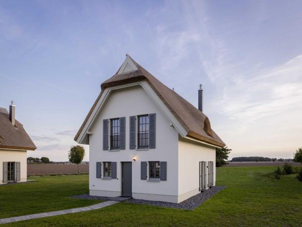 Reetland am Meer - Luxus Reetdachvilla mit 3 Schlafzimmern, Sauna und Kamin E07, Réserver Maison de vacances Hôtels à Rügen avec piscine, Piscine
