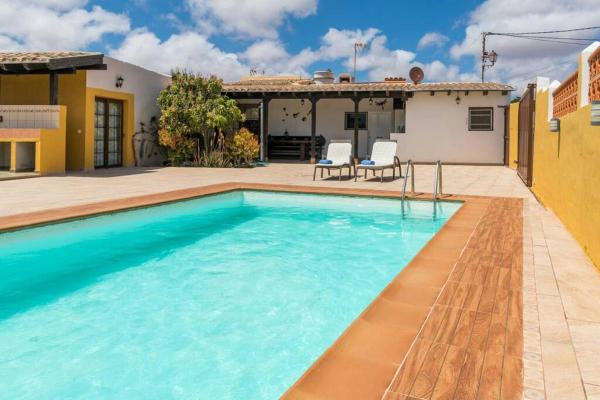 Casa rural con piscina privada Manitaga, Prenota Villa Tuineje Fuerteventura