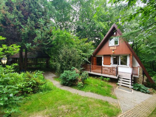Leśny Zakątek, Réserver Chalet Hôtels à Basses-Carpates avec parking, Parking