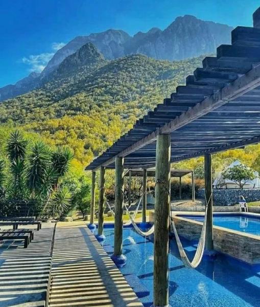 La Posada en el Potrero Chico, Prenota Campeggio Campeggi a Hidalgo, Campeggio