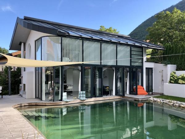Das Poolhaus, Reserva ahora Casa o chalet Hoteles con piscina en Chiemsee, Piscina