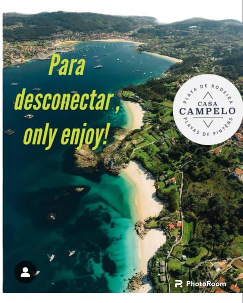 CASA Campelo - Playas de Pinténs - HIO - Ría de Aldán - CANGAS, Reserva ahora Casa o chalet Aldán Pontevedra provincia