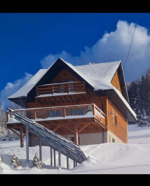 Gorczańska Chata z tarasem widokowym, Réserver Maison de vacances Poręba Wielka Beskid Mountains