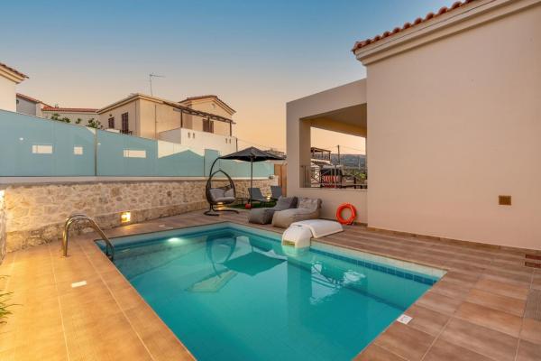 Villa Ismini Modern Retreat Near Rethymno, Prenota  Agios Dimitrios Rethymno Regional Unit