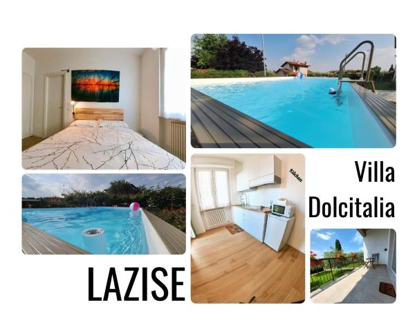 Villa Dolcitalia tra Gardaland e le Terme di Colà Lazise, Prenota  Hotel con piscina a Veneto, Piscina