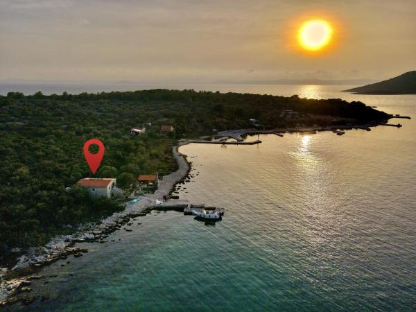 Secluded fishermans cottage Cove Zizanj, Pasman - 21004, Reserva ahora Casa o chalet Tkon Pasman Island