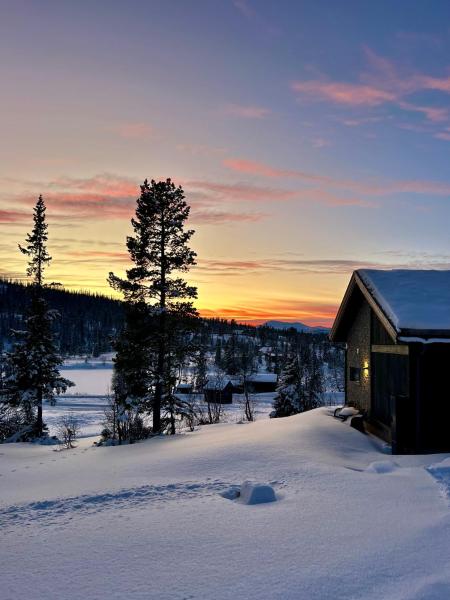 Brand new cabin on the sunny side of Gaustatoppen with a great view, Buchen Sie Ferienhaus Tuddal Vestfold og Telemark