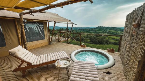 TERRA - Saturnia tented lodges, Buchen Sie  Saturnia Toskana
