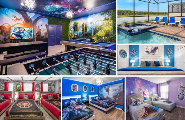 Luxury Lake View 9-Bedroom Villa @Storey Lake Resort, Prenota Villa Hotel SPA a Florida, SPA